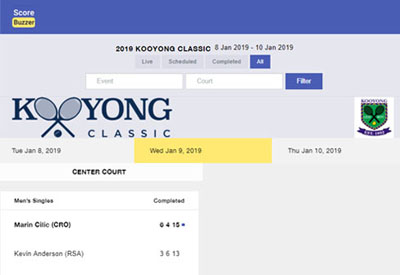 2019 Kooyong Classic